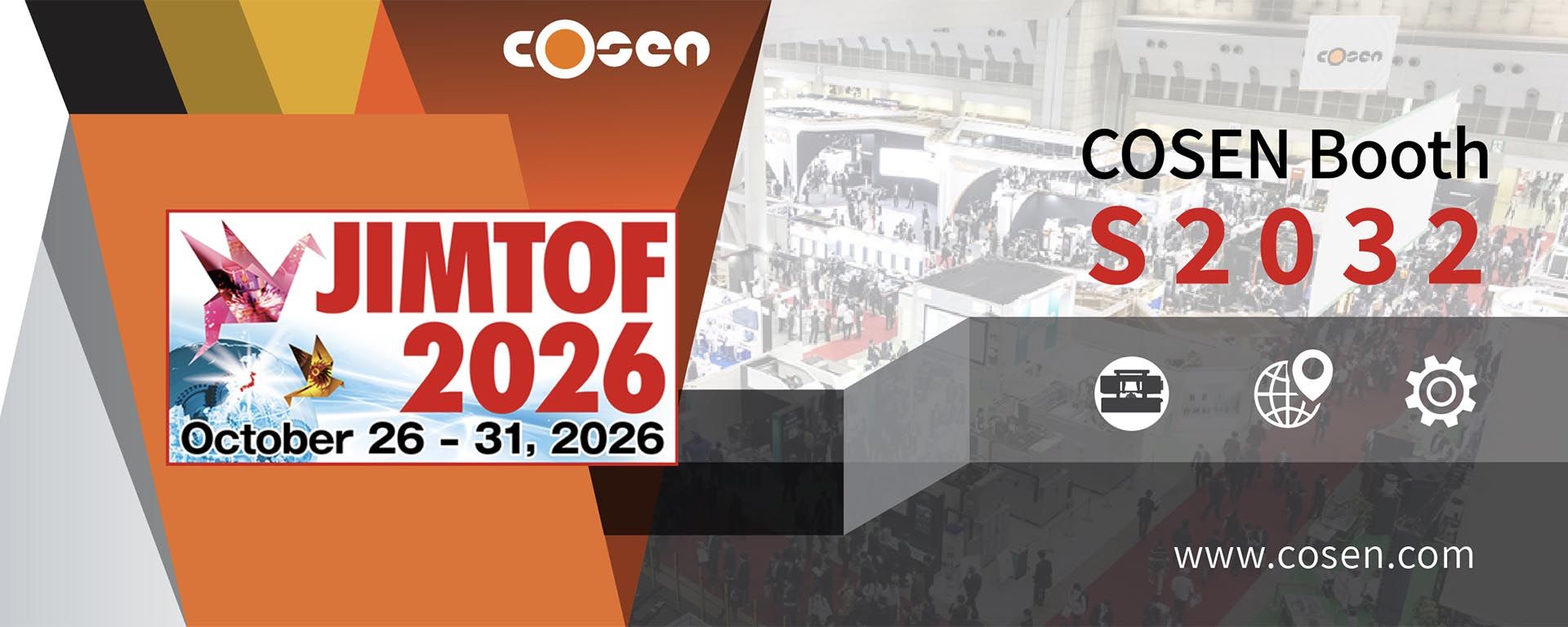 JIMTOF 日本最大工具机展2026年10 月26 – 31 日