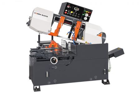 300 mm Metall Schneidende automatische horizontale Scherenbandsäge - Automatische Produktionsbandsäge, die präzise und schnelle Schnitte innerhalb Ihres Budgets liefert - Cosen AH-300H