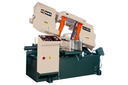 460 mm automatische horizontale Scherenbandkreissägemaschine zum Metallschneiden - Anzeige der automatischen horizontalen Scherenbandkreissägemaschine zum Metallschneiden
