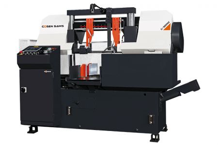 320 mm Okrągła Automatyczna Pozioma Piła Taśmowa Typu Dual Column - Wyświetlacz piły taśmowej automatycznej poziomej typu podwójnego kolumny 320mm