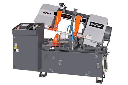 325 mm runde automatische horizontale Scherenbandsäge - Anzeige von 325 mm automatischer horizontaler Scherenbandsäge
