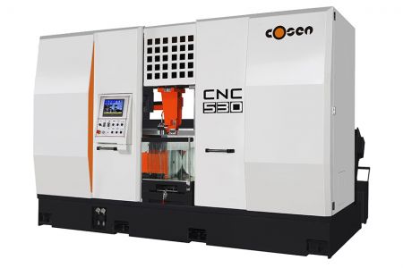 CNC-530インテリジェント自動バンドソー - 大型硬金属を切断するための高容量ソリューション – 航空宇宙、エネルギー、重工業などに最適