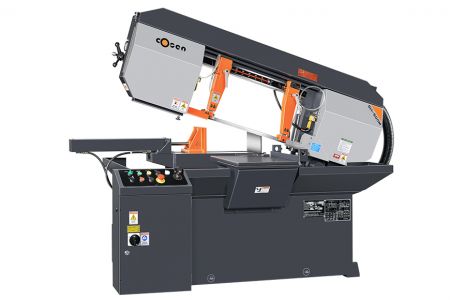 330mm x 500mm Metal Cutting Semi-Auto Horizontal Scissor Type Mitering Band Saw Machine - Metal Cutting Semi-Auto Horizontal Scissor Type Mitering Band Saw Machine