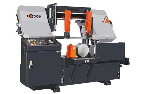 Segatrice a nastro orizzontale a doppia colonna semi-automatica - Segatrice a nastro orizzontale a doppia colonna semi-automatica