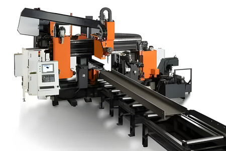 Balkenbohrlinien-System - Bohrmaschine, Materialzufuhrsystem, Quer-/Transferförderbandsystem für die Balkenbohrlinie