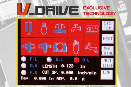 Cosen V_Drive technológia - A Cosen V_Drive technológiája segít Önnek a termelési sebesség javításában és az eszközköltségek csökkentésében.